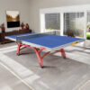 DOUBLE FISH 328A 25mm Blue&red Indoor Tennis/Ping Pong Table - Bats Ball Net ITTF Approve - Image 3