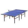 DHS T3626 Premium 15mm Indoor Blue Table Tennis Pingpong Table - Bats Balls Net - Image 2