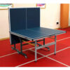 DOUBLE FISH K2 Indoor 15mm Blue Foldable Solo Play Table Tennis Pingpong Table-Bats Balls Net ITTF Approve - Image 4