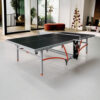DOUBLE FISH 353 22mm Black Foldable Solo Play Indoor Table Tennis/Ping Pong Table - Bats Ball Net ITTF Approve - Image 4