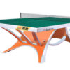 DOUBLE FISH VOLANT KING 2 25mm Orange&Green Pro Indoor Table Tennis/Ping Pong Table - Bats Ball Net ITTF Approve - Image 5