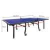 DOUBLE FISH 301 18mm Black&Blue Indoor Foldable Table Tennis/Ping Pong Table - Bats Ball Net ITTF Approve - Image 6