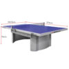 DOUBLE FISH B330 18mm Gray&Blue Indoor Table Tennis/Ping Pong Table - Bats Ball Net ITTF Approve - Image 5