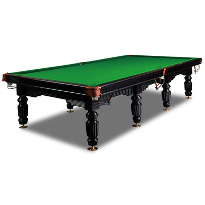 QUESLA 45mm Thickness Slate 12FT Luxury Snooker/Billiard Table - Black&Green 3 QUESLA 45mm Thickness Slate 12FT Luxury Snooker/Billiard Table - Black&Green - Image 3