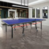 DOUBLE FISH 301 18mm Black&Blue Indoor Foldable Table Tennis/Ping Pong Table - Bats Ball Net ITTF Approve - Image 7