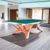 DOUBLE FISH VOLANT KING 2 25mm Orange&Green Pro Indoor Table Tennis/Ping Pong Table - Bats Ball Net ITTF Approve - Image 7