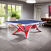DOUBLE FISH VOLANT KING 2 25mm Red&Blue Pro Indoor Table Tennis/Ping Pong Table - Bats Ball Net ITTF Approve - Image 7