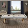 CUETIQ L006 3-in-1 7/8/9FT Slate Billiard & Ping-Pong Table Oak - Image 2