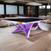 DOUBLE FISH VOLANT KING 2 25mm Purple&Black Pro Indoor Table Tennis/Ping Pong Table - Bats Ball Net ITTF Approve - Image 5