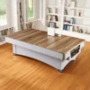 CUETIQ GTMDF004 7FT MDF 3IN1 Billiard Table / Ping-Pong Table/ Office Desk - Image 8