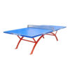 DOUBLE FISH SW318A Outdoor Waterproof Blue Table Tennis Pingpong Table/Bats Balls Net ITTF Approve - Image 2