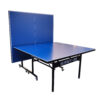 SUNNET Pro 600 Premium Aluminium Blue Outdoor Waterproof Foldable Solo Play Table Tennis Pingpong Table-Bats Balls Net