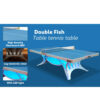 DOUBLE FISH Volant King 25mm Indoor Table Tennis/Ping Pong Table - Bats Ball Net ITTF Approve - Image 8