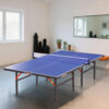 DHS T3626 Premium 15mm Indoor Blue Table Tennis Pingpong Table - Bats Balls Net - Image 4