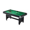 CUETIQ TEFOLD 6FT billiard table with foldable design, green MDF surface and free accessories. Perfect compact pool table for Australian homes.