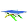 DOUBLE FISH Volant Dream-2 25mm Yellow&Green&Blue Pro Indoor Table Tennis/Ping Pong Table - Bats Ball Net ITTF Approve