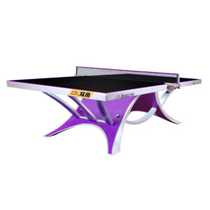 DOUBLE FISH VOLANT KING 2 25mm Purple&Black Pro Indoor Table Tennis/Ping Pong Table - Bats Ball Net ITTF Approve