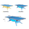 DOUBLE FISH Volant King 25mm Indoor Table Tennis/Ping Pong Table - Bats Ball Net ITTF Approve - Image 9