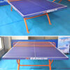 DOUBLE FISH SW318B Outdoor Waterproof Blue Table Tennis Pingpong Table-Bats Balls Net ITTF Approve - Image 7