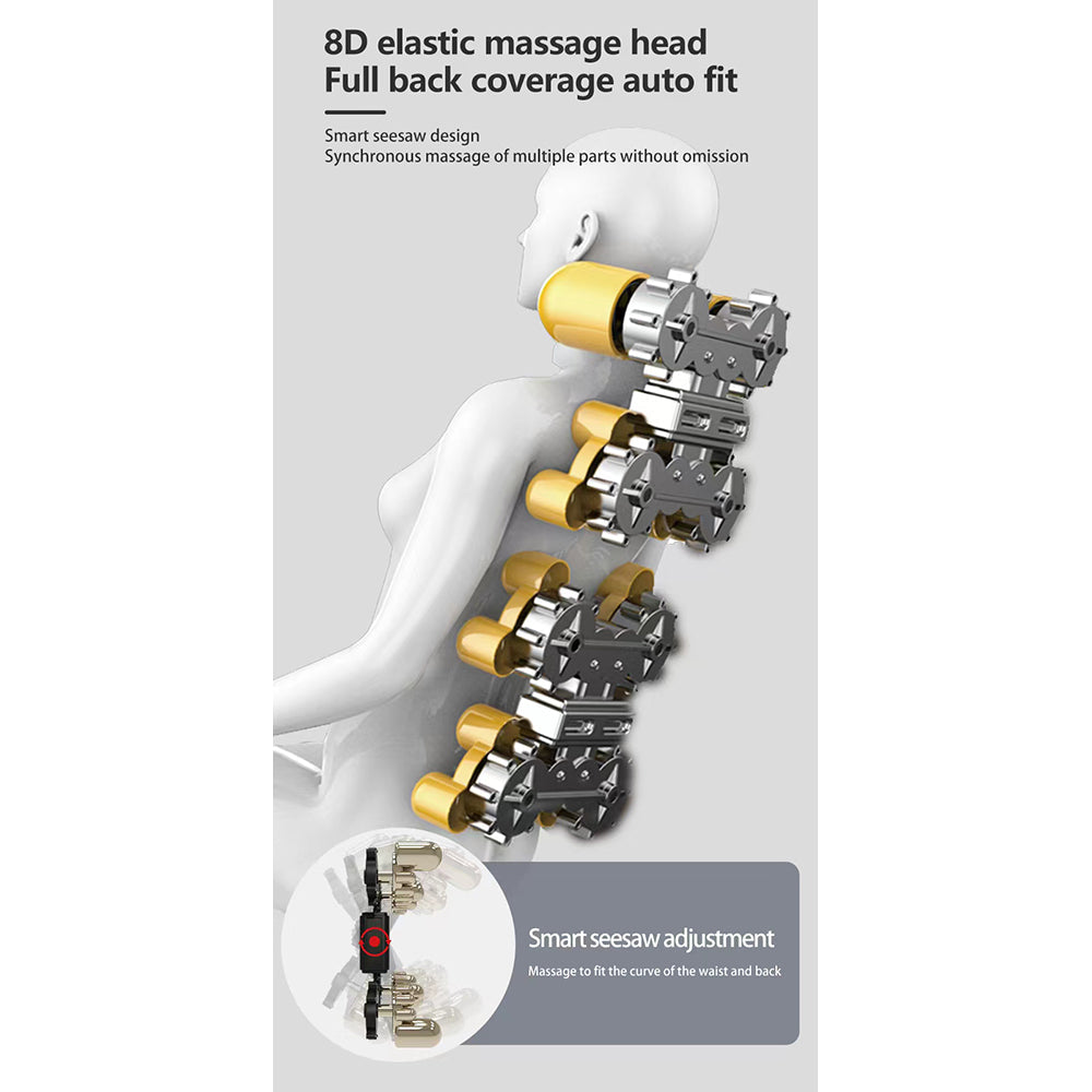 RELAXA 8-Point S9B Massage Chair with Zero Gravity 7 RELAXA 8-Point S9B Massage Chair with Zero Gravity - Image 7