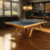 DOUBLE FISH Xiang Yun X3 Indoor 22mm Black Table Tennis Pingpong Table-Bats Balls Net ITTF Approve - Image 3