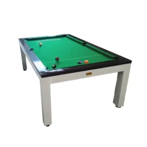 CUETIQ 6/7FT Outdoor Waterproof Pool Table & Dining Set