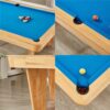 QUESLA TEGL40 7FT/8FT Luxurious Slate Top Billiard Table / Pool Table - Image 6