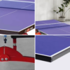 DHS T2828 18mm Indoor Blue Table Tennis Pingpong Table - Bats Balls Net - Image 6