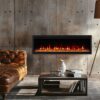 Nocturne 1500W 42 inch Built-in Recessed Electric Fireplace - Extra Slim - Image 2
