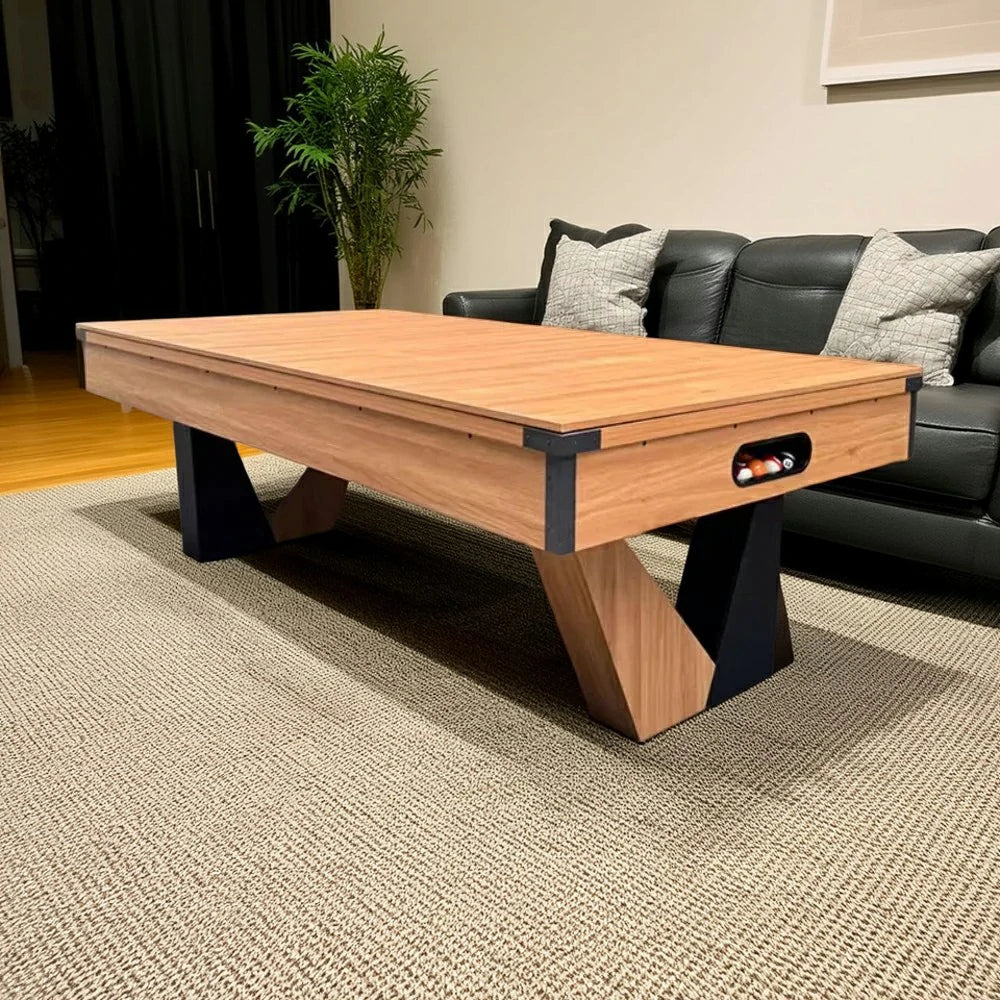 QUESLA 9FT 3-in-1 Marble Pool Table - Billiards, Ping Pong & Office Desk, Ball Return System 4 QUESLA 9FT 3-in-1 Marble Pool Table - Billiards, Ping Pong & Office Desk, Ball Return System - Image 4