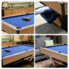 CUETIQ 9FT Black Marble Pool Table - Automatic Ball Return, Professional-Grade Build, Heavy-Duty Frame, Luxury Modern Design - Image 6