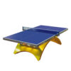 DHS NEORB&GOLDRB Premium 25mm Indoor Black&Blue Table Tennis Pingpong Table - Bats Balls Net - Image 14