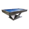 QUESLA WP06 7FT Luxury Slate Pool Table Grey Blue - Image 4
