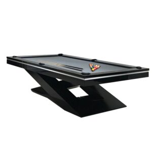QUESLA WP09 7FT Slate Billiard Pool Table 25mm Black