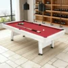 CUETIQ 6/7FT Outdoor Waterproof Pool Table & Dining Set - Image 8