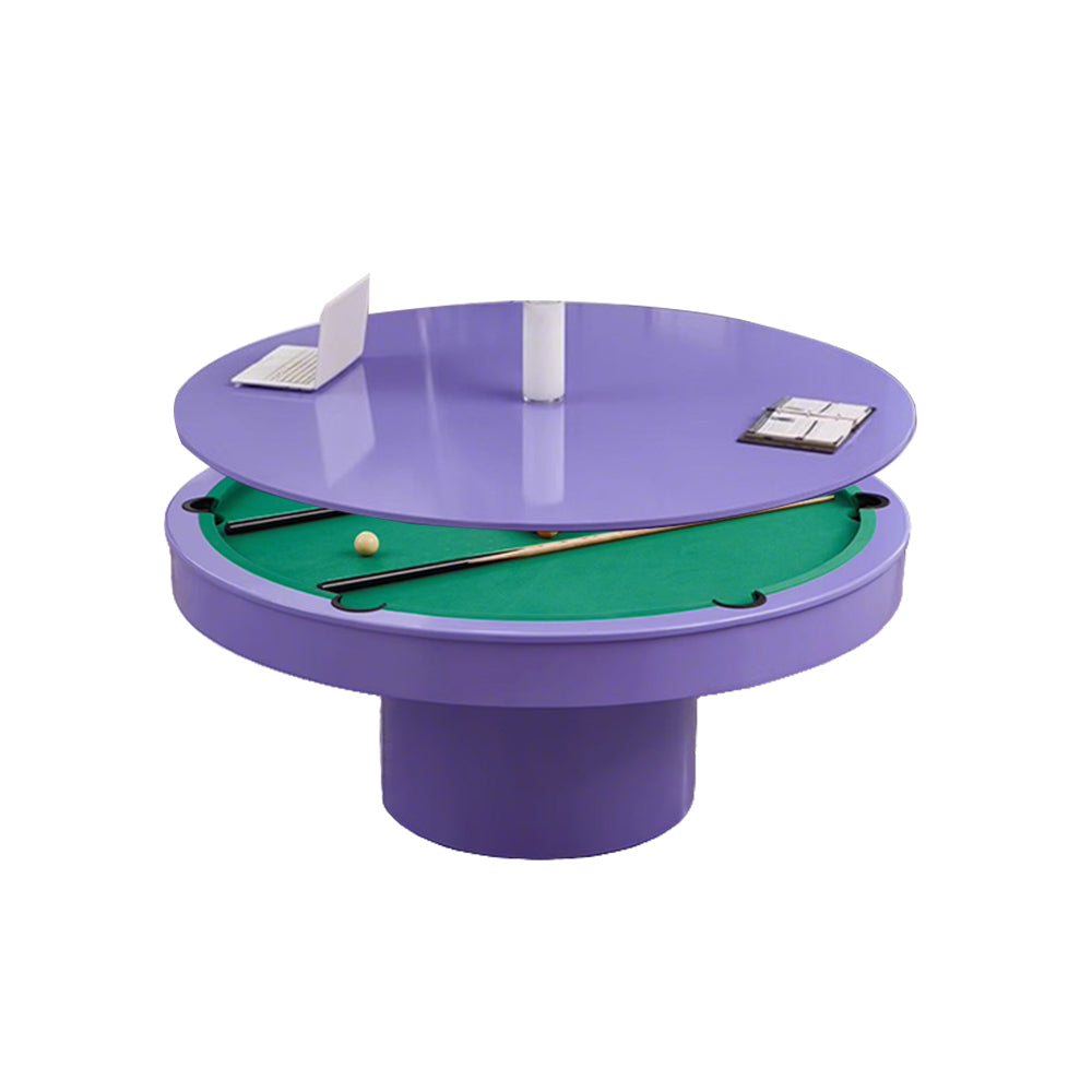 CUETIQ L042 Marble 180cm Diameter 2-IN-1 Round Billiard Table/ Office Desk 1 CUETIQ L042 Marble 180cm Diameter 2-IN-1 Round Billiard Table/ Office Desk