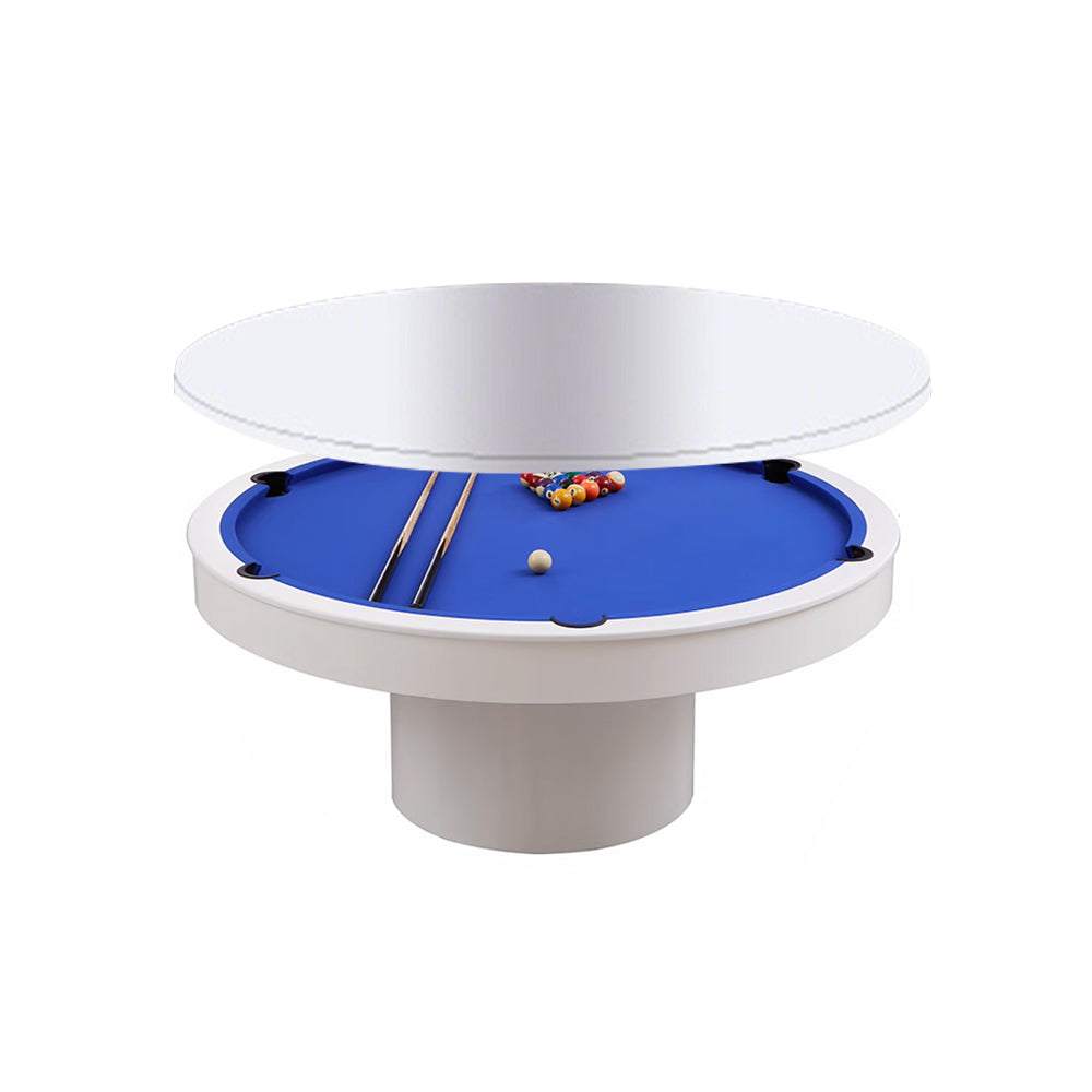 CUETIQ L042 Marble 140cm Diameter 2-IN-1 Round Billiard Table/ Office Desk 6 CUETIQ L042 Marble 140cm Diameter 2-IN-1 Round Billiard Table/ Office Desk - Image 6