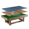 CUETIQ GTMDF012 9FT MDF 3IN1 Billiard Table / Ping-pong Table/ Office Desk - Image 3