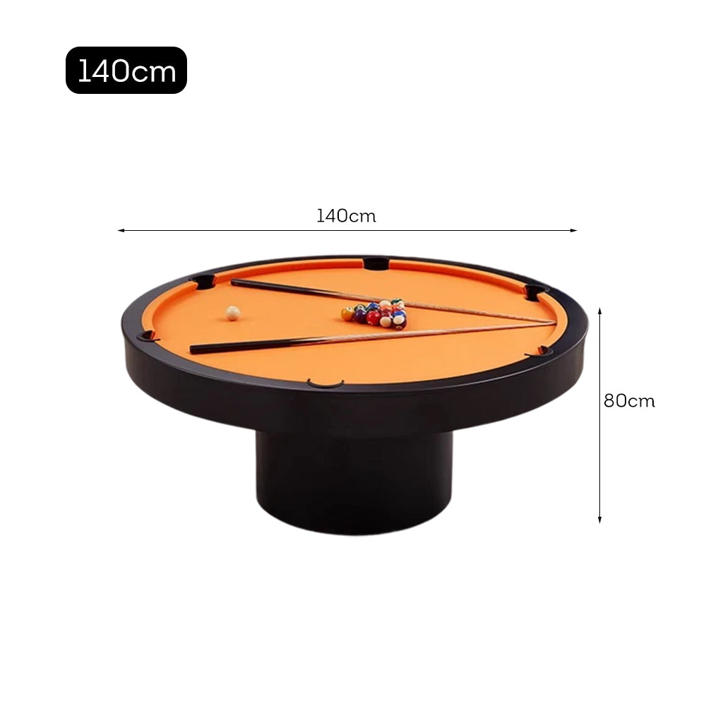 CUETIQ L042 Marble 140cm Diameter 2-IN-1 Round Billiard Table/ Office Desk 11 CUETIQ L042 Marble 140cm Diameter 2-IN-1 Round Billiard Table/ Office Desk - Image 11