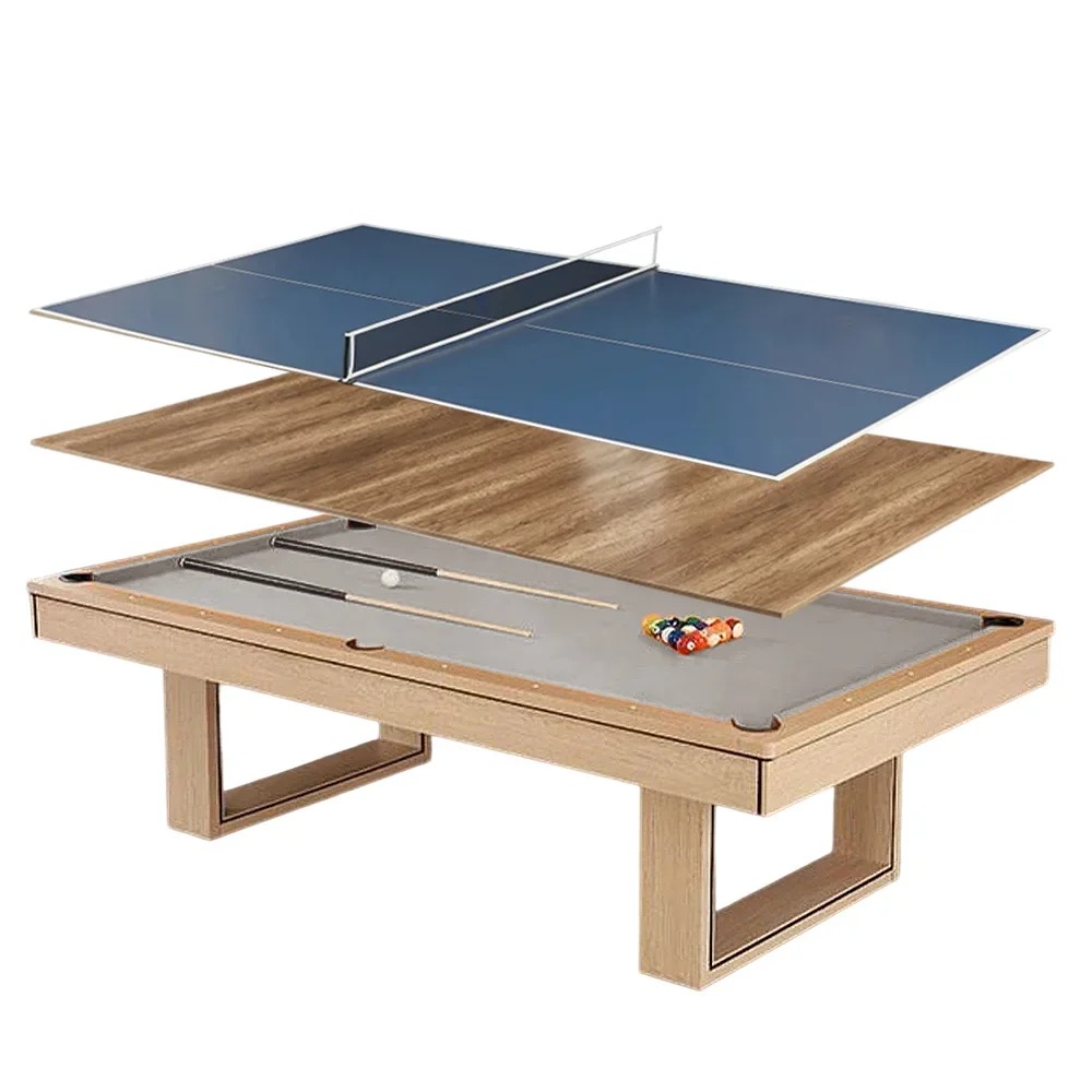 CUETIQ 6FT 3-in-1 Billiard Table Pool Ping Pong Desk 5 CUETIQ 6FT 3-in-1 Billiard Table Pool Ping Pong Desk - Image 5