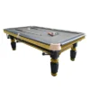 QUESLA 7FT 4cm Slate Luxury Pool Table with Brass Detailing - Image 4