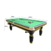 QUESLA 7FT 4cm Slate Luxury Pool Table with Brass Detailing - Image 13