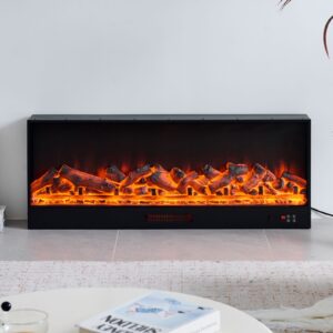 Orion 50" Electric Fireplace Heater – Smartphone Control