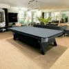 CUETIQ 3-in-1 8FT Iron-Leg Pool Table - Billiards, Table Tennis, Office Desk Combo - Durable, Space-Saving, Modern Design - Image 8