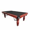 QUESLA 8FT Pool Table 2025 Model - Classic Slate Design Upgraded with Reinforced Legs & Pro Ball Nets - Professional Billiard Table, Solid Timber Walnut Frame - Image 2