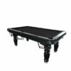 QUESLA 8FT Pool Table 2025 Model - Classic Slate Design Upgraded with Reinforced Legs & Pro Ball Nets - Professional Billiard Table, Solid Timber White Frame - Image 5