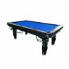 QUESLA 8FT Pool Table 2025 Model - Classic Slate Design Upgraded with Reinforced Legs & Pro Ball Nets - Professional Billiard Table, Solid Timber Black Frame - Image 6