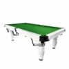 QUESLA 8FT Pool Table 2025 Model - Classic Slate Design Upgraded with Reinforced Legs & Pro Ball Nets - Professional Billiard Table, Solid Timber White Frame - Image 5