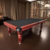 QUESLA 8FT Pool Table 2025 Model - Classic Slate Design Upgraded with Reinforced Legs & Pro Ball Nets - Professional Billiard Table, Solid Timber Walnut Frame - Image 9