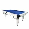 QUESLA 8FT Pool Table 2025 Model - Classic Slate Design Upgraded with Reinforced Legs & Pro Ball Nets - Professional Billiard Table, Solid Timber White Frame - Image 12